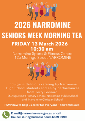 2026 Narromine Seniors Week Morning Tea